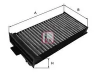 Filtru, aer habitaclu Sofima S4125CA