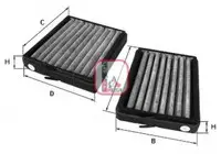 Filtru, aer habitaclu Sofima S4130CA