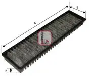 Filtru, aer habitaclu Sofima S4137CA