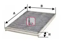 Filtru, aer habitaclu