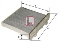 Filtru, aer habitaclu Sofima S4147CA
