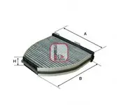Filtru, aer habitaclu Sofima S4163CA
