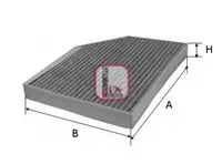 Filtru, aer habitaclu Sofima S4168CA