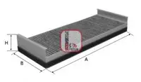 Filtru, aer habitaclu Sofima S4177CA