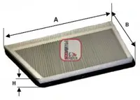 Filtru, aer habitaclu Sofima S4194CA