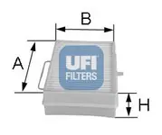 Filtru, aer habitaclu