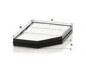 Filtru Aer, habitaclu Uniflux XC585