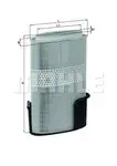 Filtru aer Mahle Original LX1009/6