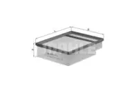 Filtru aer Mahle Original LX1019