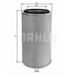 Filtru aer Mahle Original LX1021