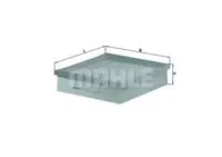 Filtru aer Mahle Original LX1049
