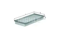 Filtru aer Mahle Original LX1143