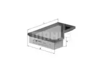 Filtru aer Mahle Original LX1213