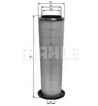 Filtru aer Mahle Original LX1244