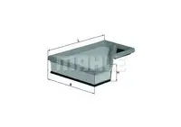 Filtru aer Mahle Original LX1260