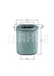 Filtru aer Mahle Original LX1460