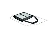 Filtru aer Mahle Original LX1562