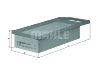 Filtru aer Mahle Original LX1621
