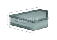Filtru aer Mahle Original LX1640