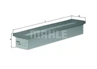 Filtru aer Mahle Original LX1655