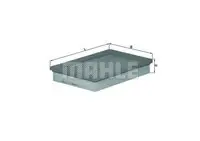 Filtru aer Mahle Original LX1661