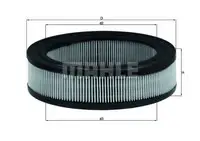 Filtru aer Mahle Original LX167
