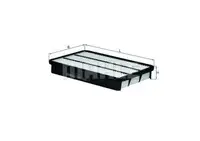 Filtru aer Mahle Original LX1740