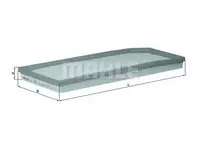 Filtru aer Mahle Original LX1751