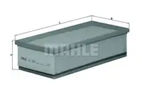 Filtru aer Mahle Original LX1837