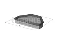 Filtru aer Mahle Original LX2005