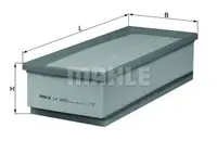 Filtru aer Mahle Original LX2022