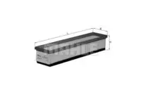 Filtru aer Mahle Original LX2039