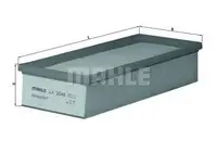 Filtru aer Mahle Original LX2046