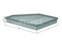 Filtru aer Mahle Original LX2097