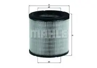 Filtru aer Mahle Original LX249
