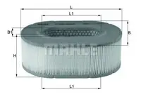 Filtru aer Mahle Original LX2535