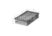 Filtru aer Mahle Original LX2671