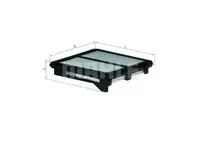 Filtru aer Mahle Original LX2675