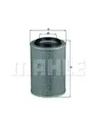Filtru aer Mahle Original LX46