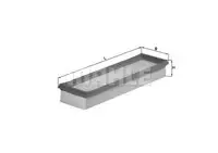 Filtru aer Mahle Original LX509