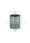 Filtru aer Mahle Original LX531