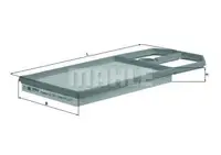 Filtru aer Mahle Original LX571/1