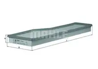 Filtru aer Mahle Original LX582/1