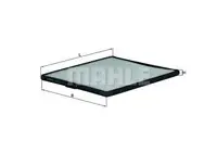 Filtru aer Mahle Original LX624