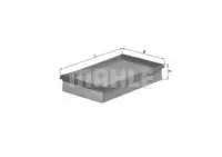 Filtru aer Mahle Original LX663