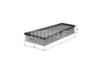 Filtru aer Mahle Original LX744