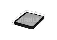 Filtru aer Mahle Original LX75