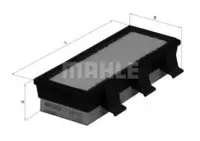 Filtru aer Mahle Original LX824