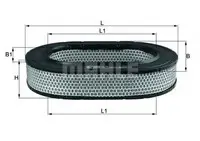 Filtru aer Mahle Original LX86