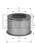 Filtru aer Mann-Filter C2375